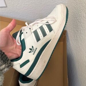 Adidas Forum Low CL White and Green